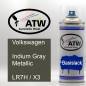 Preview: Volkswagen, Indium Gray Metallic, LR7H / X3: 400ml Sprühdose, von ATW Autoteile West.